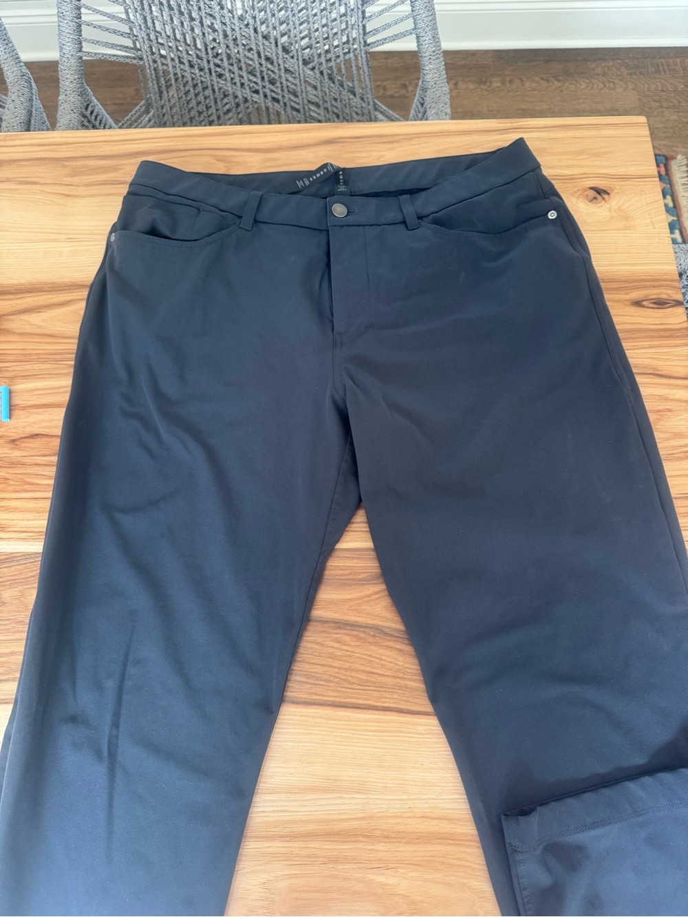 lululemon athletica Men's Grey ABC pants hardly worn. Size 36/32